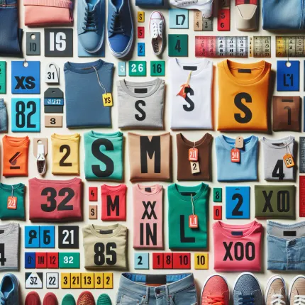 Размеры одежды: буквы и цифры